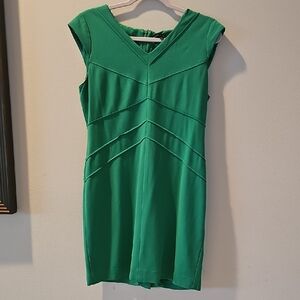ANTONIO MELANI Vibrant Green Mini Dress